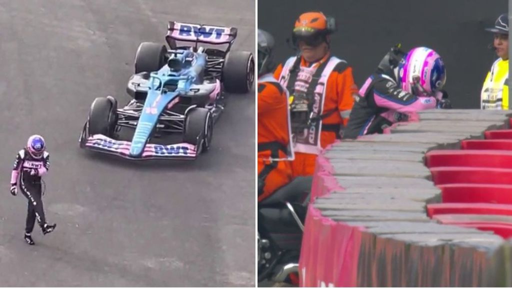 Alonso, desesperado con los problemas de Alpine: "Casi 20 vueltas haciendo el ridículo"