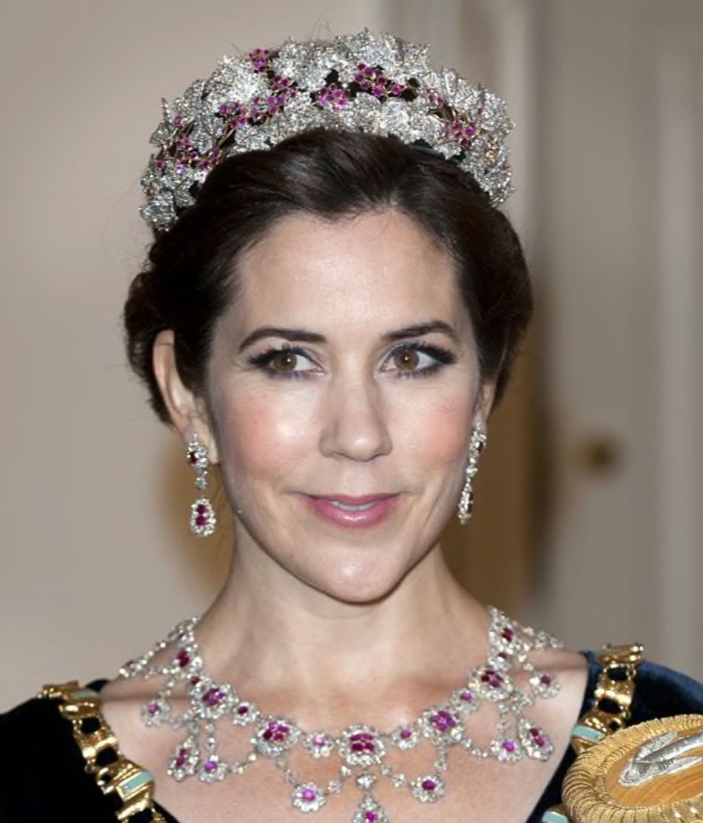 La tiara de la princesa Mary también es muy especial.