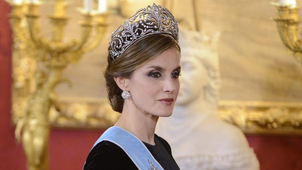 La tiara de Lis es una de las joyas más valiosas de la reina Letizia.