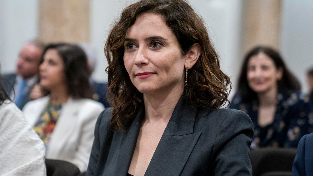 La presidenta de la Comunidad de Madrid, Isabel Díaz Ayuso. La presidenta de la Comunidad de Madrid, Isabel Díaz Ayuso.