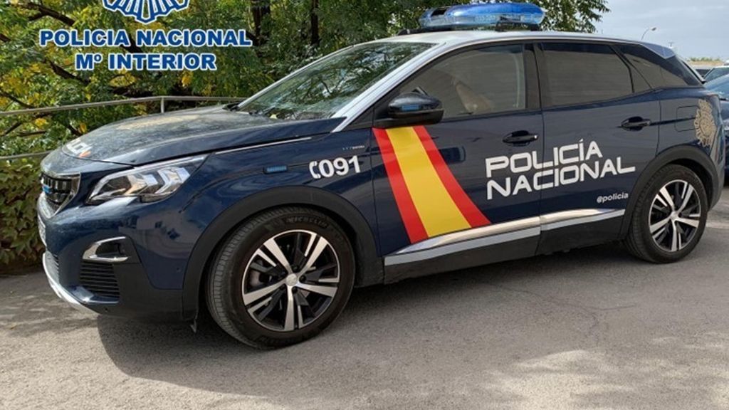 Coche patrulla de la Policía Nacional