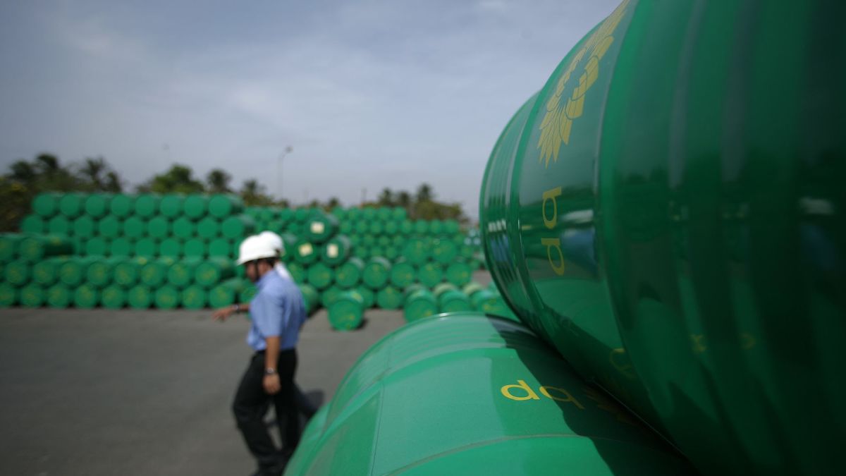 Almacén de productos de la petrolera BP en Vietnam
