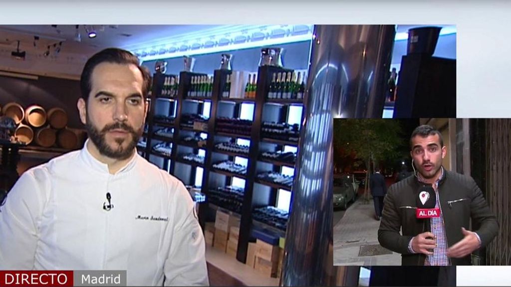 Roban 132 botellas de vino por valor de 200.000 euros al chef Mario Sandoval