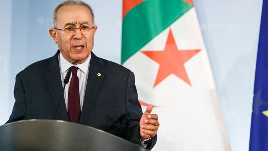 El ministro de Exteriores de Argelia, Ramtane Lamamra