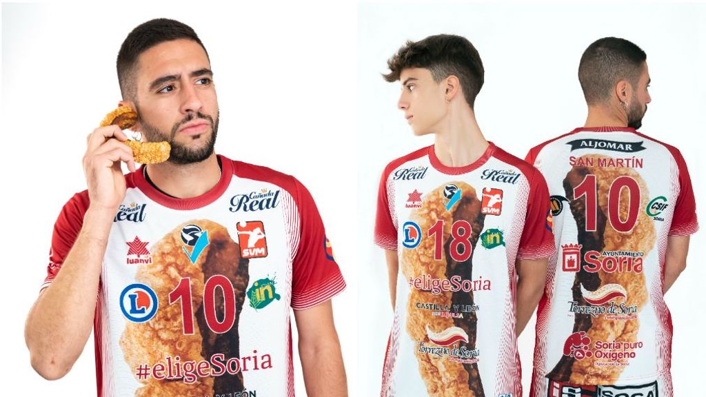 La camiseta más friki de España: el Río Duero Soria presenta una equipación de torreznos