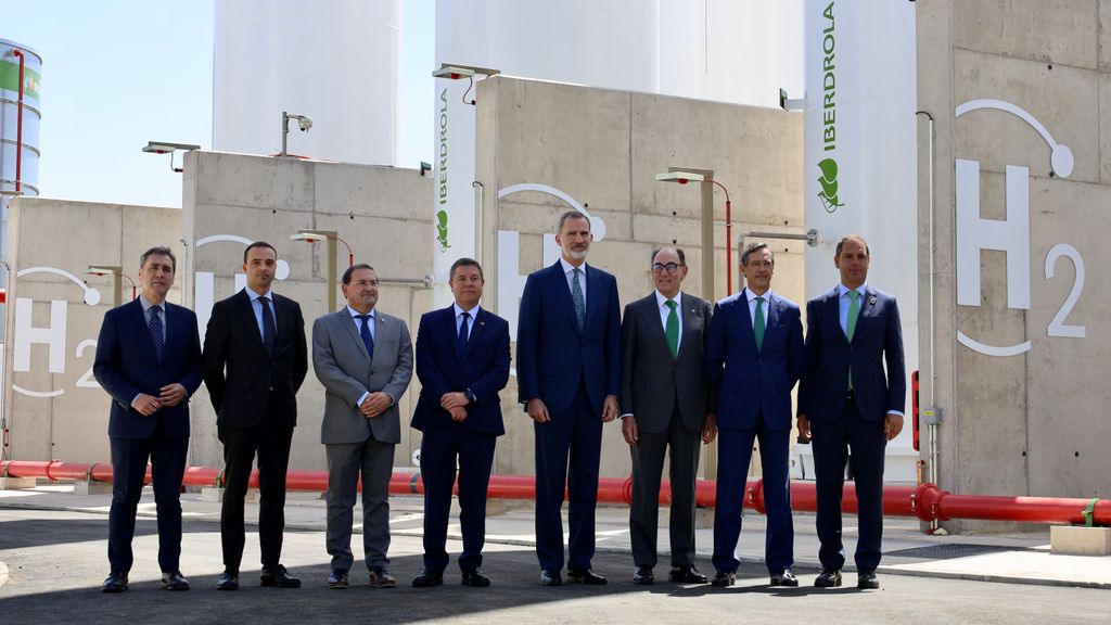 Inauguración planta hidrógeno verde Puertollano junio 2022