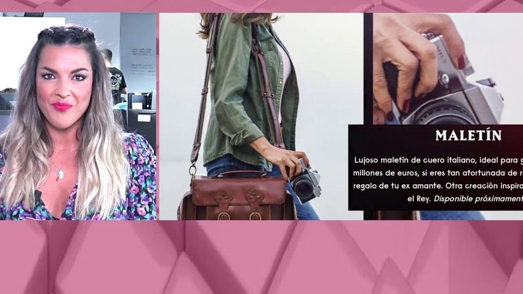 La original estrategia de marketing para promocionar el podcast de Corinna: un abrigo, un maletín o una orejeras