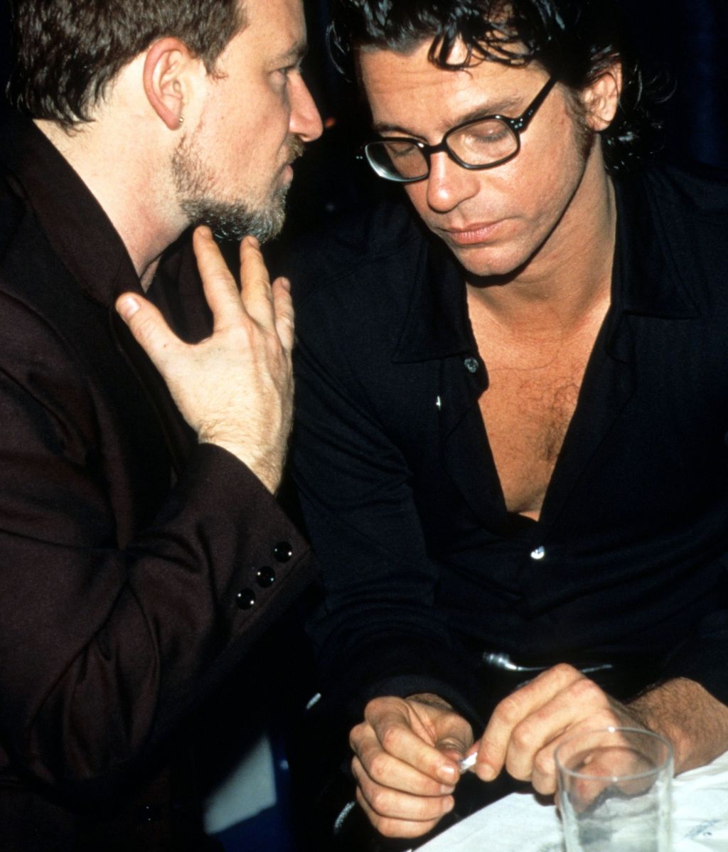 Bono de U2, Michael Hutchence de INXS y sus esposas tuvieron una gran amistad