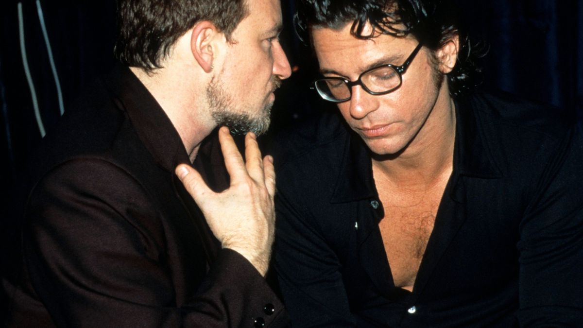 Bono U2 con Michael Hutchence INSX, revela porque rompen su amistad por culpa de las drogas