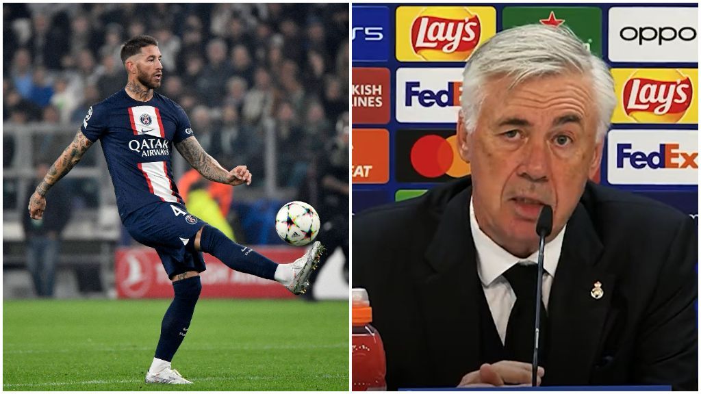 Ancelotti recomienda a Luis Enrique: "Sergio Ramos debe ir al Mundial"