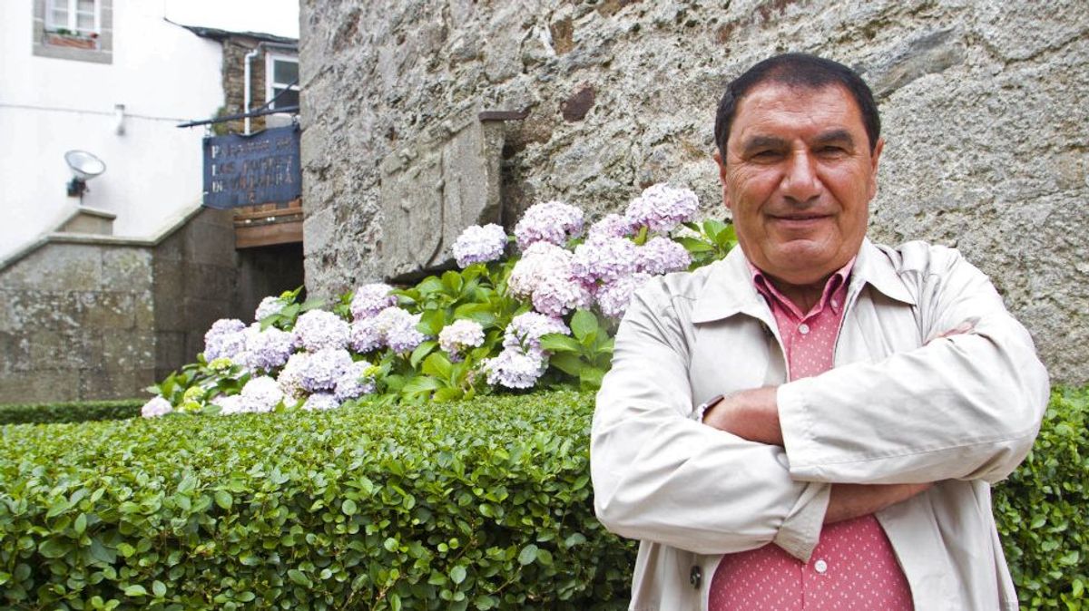 Issam Alnagm, exalcalde de Muras. Issam Alnagm, exalcalde de Muras.