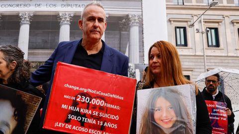 El padre de Kira, que se suicidó: “El bullying que mata no lo puedes  denunciar”