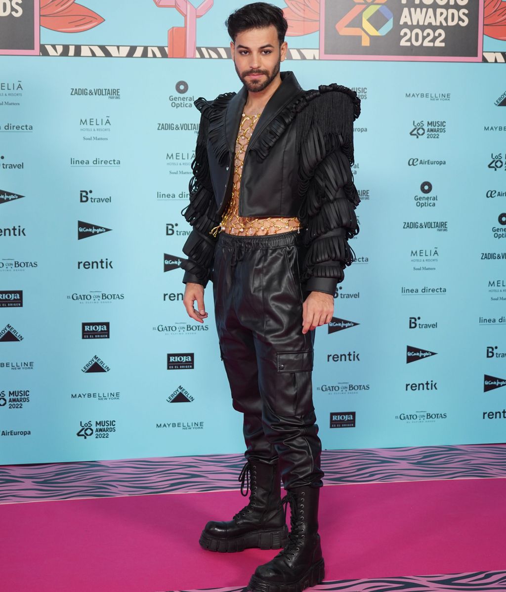 Agoney, en LOS40 Music Awards 2022