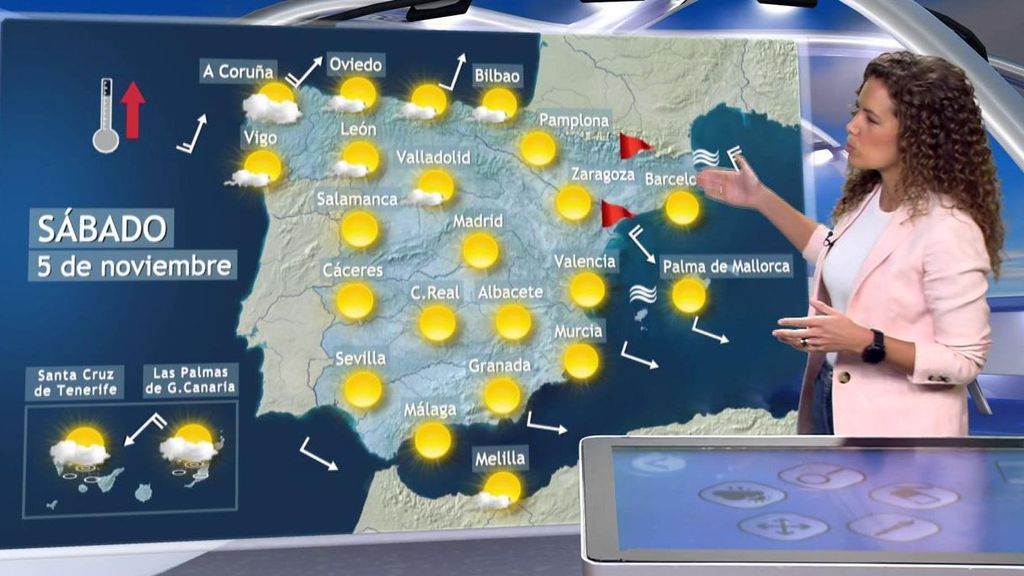 Cambio de tiempo el fin de semana: vuelve el anticiclón a España con ascenso de las temperaturas