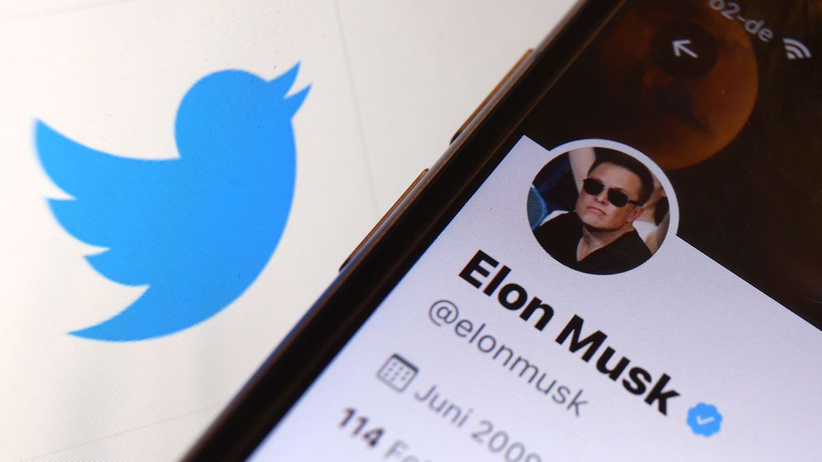 EuropaPress 4776828 filed 26 april 2022 bavaria kempten picture shows elon musk twitters acount EuropaPress 4776828 filed 26 april 2022 bavaria kempten picture shows elon musk twitters acount