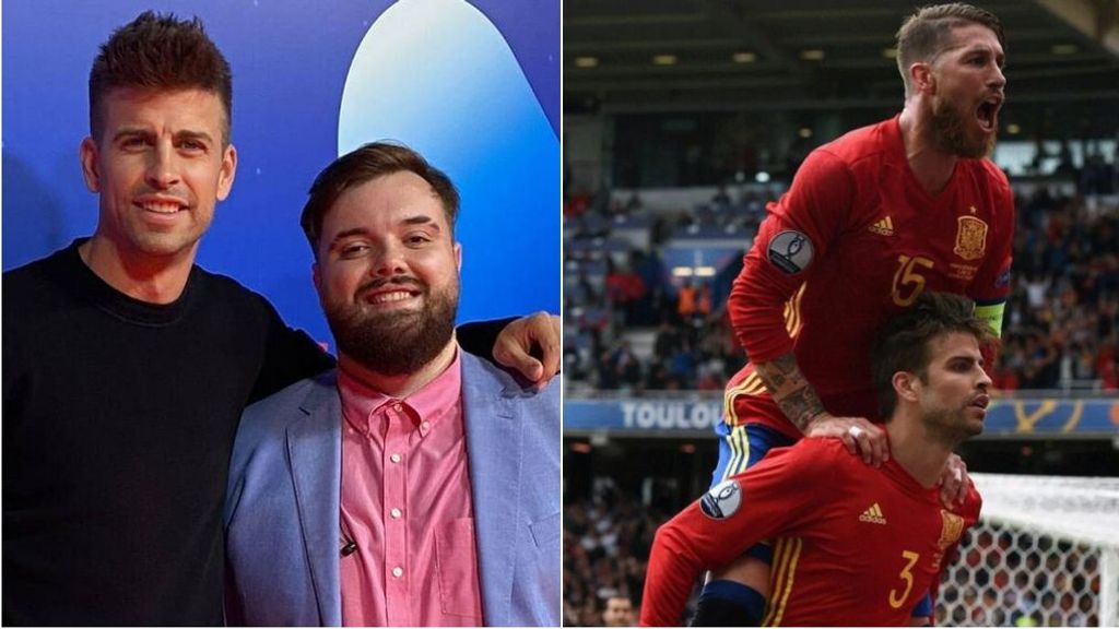 Ibai Llanos se emociona al agradecer a Piqué y pide un 'último baile' con Ramos: "The last dance"