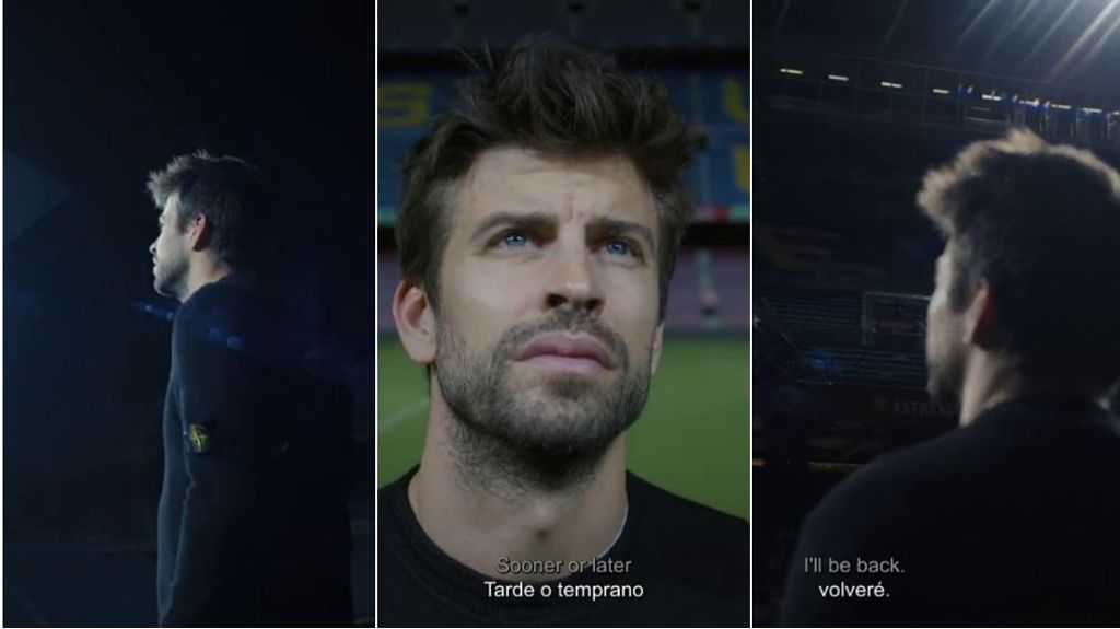 Piqué se retira 'mirando al palco': el futbolista acabará postulándose como presidente del Barcelona