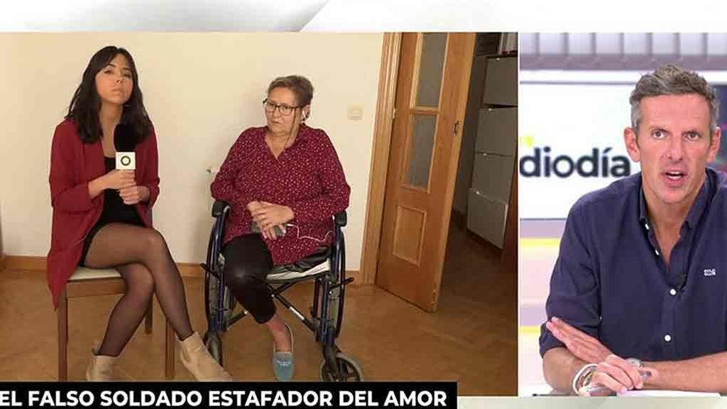 Maite, víctima del soldado estafador del amor: “Hizo que me enamorara de él”
