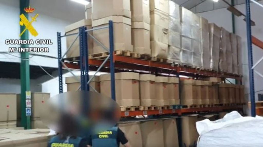 La Guardia Civil confisca el mayor alijo de marihuana encontrado hasta el momento