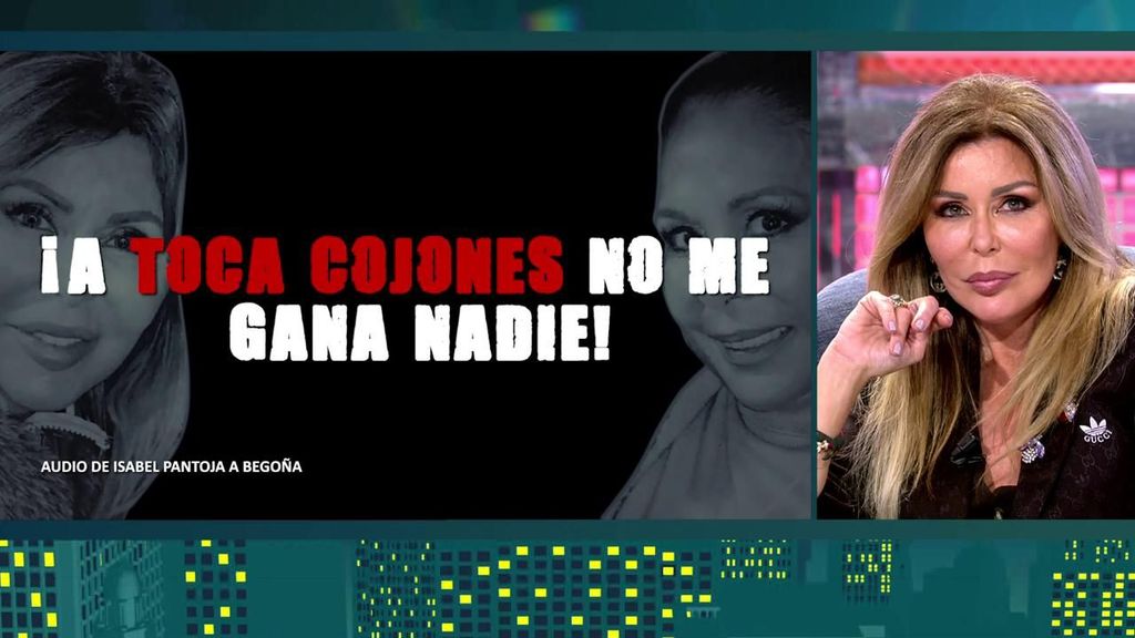 Begoña Gutiérrez desvela los audios privados de Isabel Pantoja