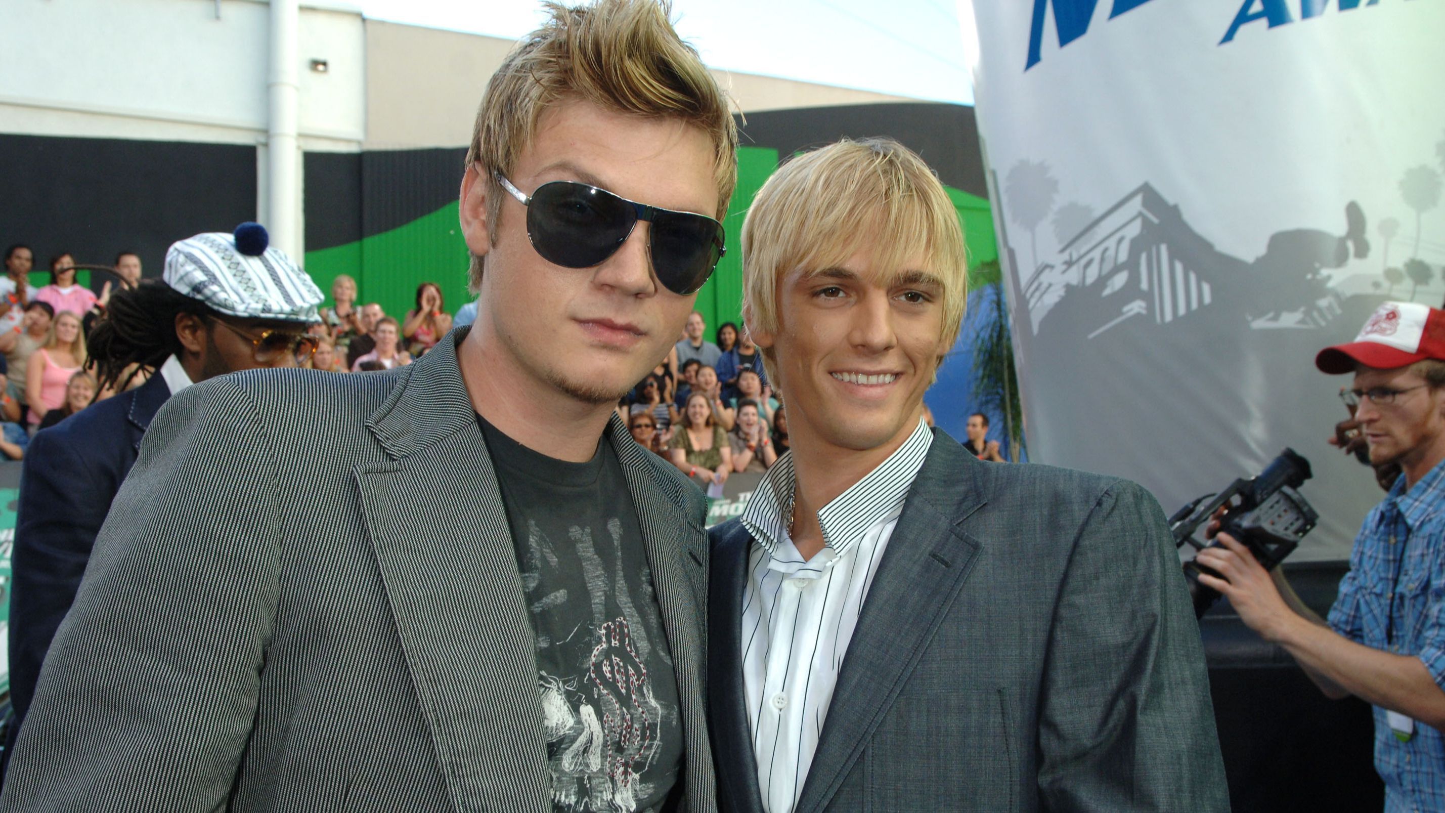 Nick Carter y Aaron Carter