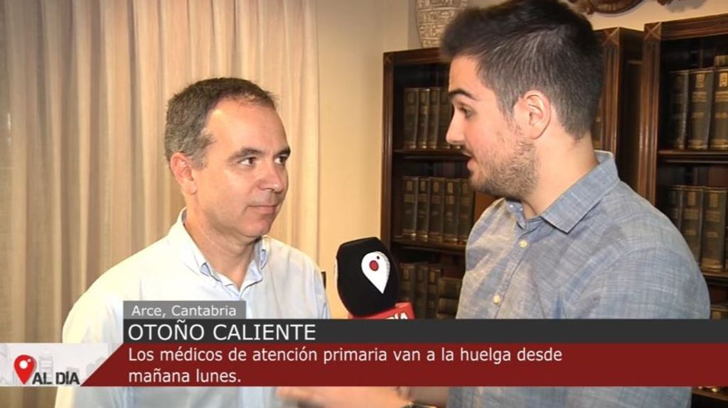 Santiago Raba explica las condiciones de los médicos de Atención Primaria de Cantabria