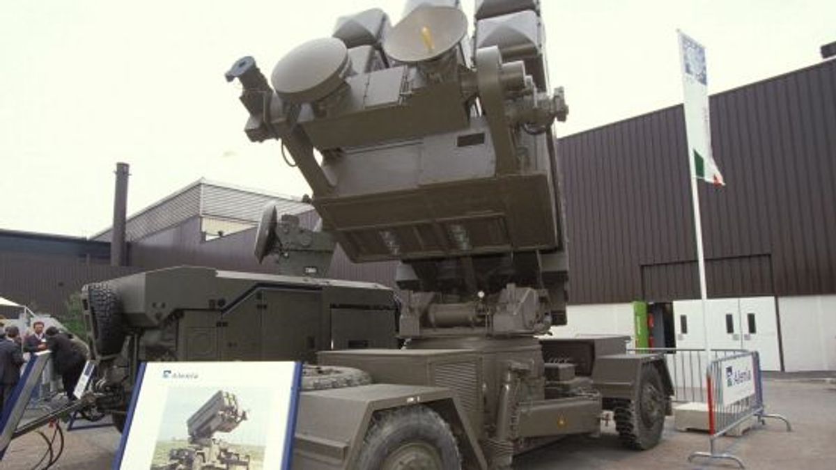 Sistema antiaéreo Aspide, recién llegado a Ucrania Sistema antiaéreo Aspide, recién llegado a Ucrania