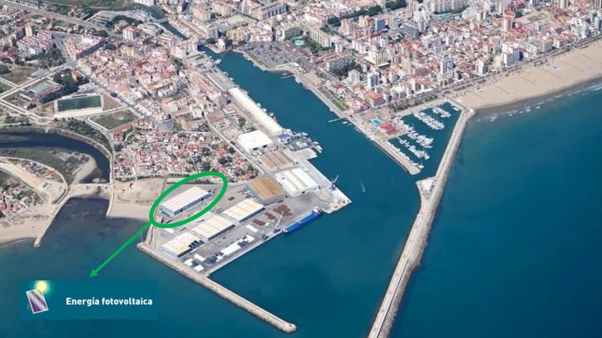 Valenciaport adjudica por 1,6 millones la planta fotovoltaica del puerto de Gandia