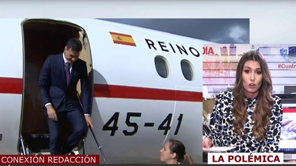 Polémica: Pedro Sánchez utiliza dos aviones para ir a la cumbre del clima  en Egipto - Cuatro al día