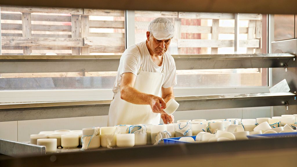 Empleado trabajando