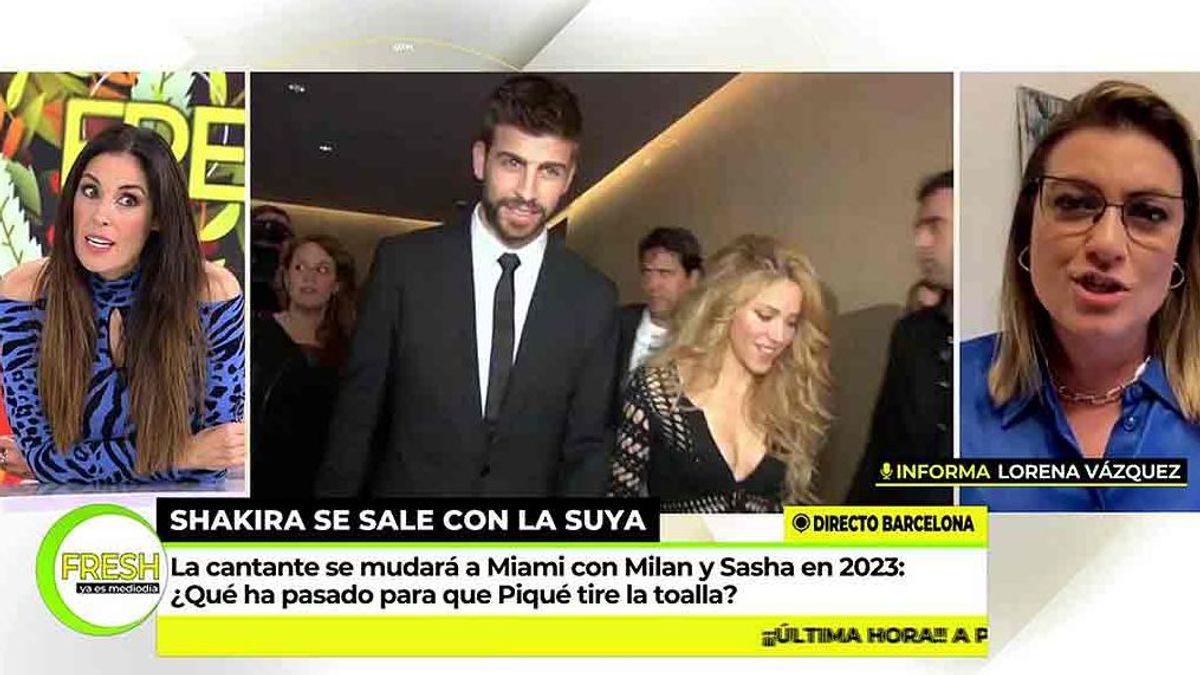 La doble despedida de Piqué en el Camp Nou con su "Querer es dejarte ir": "Ya sabía que sus hijos se iban a Miami"