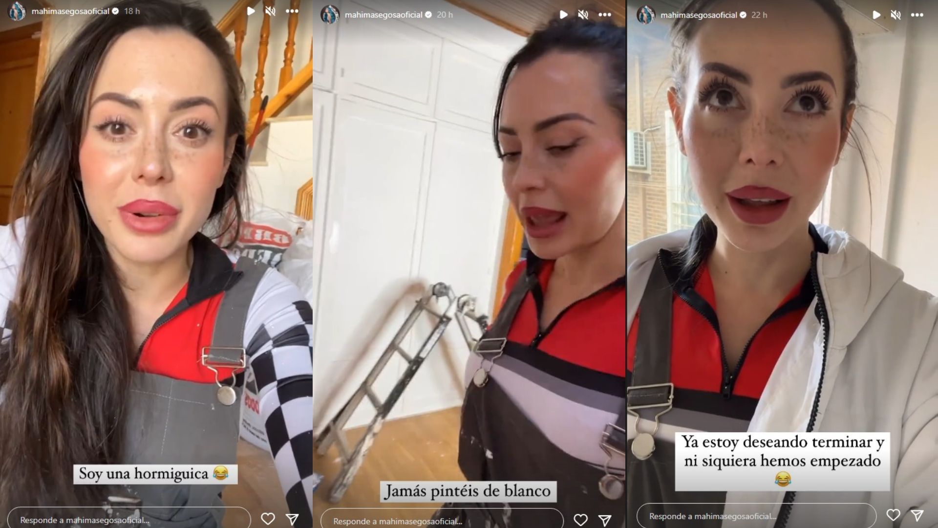 Mahi comienza las reformas en su nueva casa