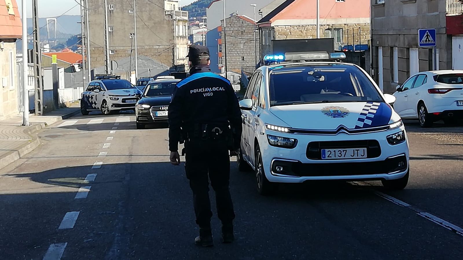 A young man arrested in Vigo after making a ‘simpa’ to a taxi driver when returning from a nightclub