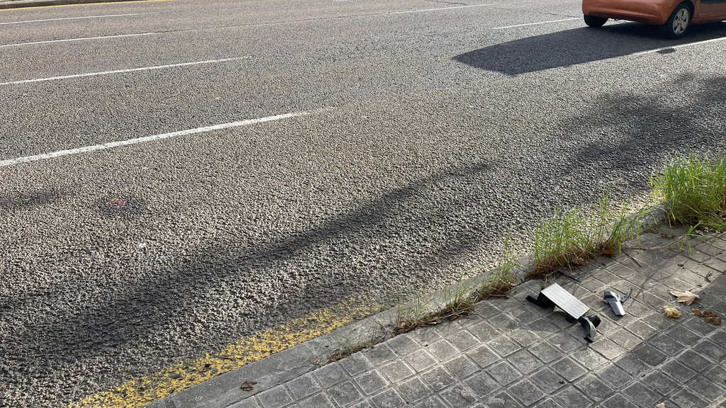 accidente de patinente en Valencia