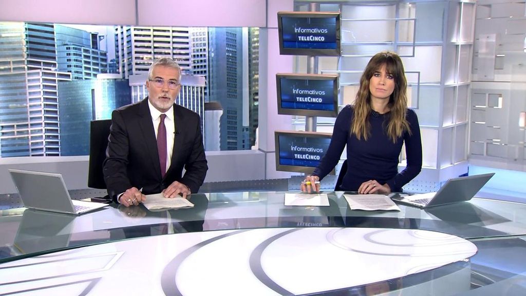Con David Cantero e Isabel Jiménez Informativos Telecinco 2022 Mediodía 09/11/2022