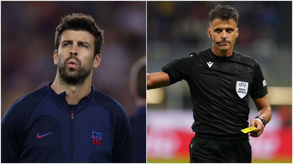 Piqué, a Gil Manzano tras acabar su carrera siendo expulsado: "Me cago en tu p*** madre!"