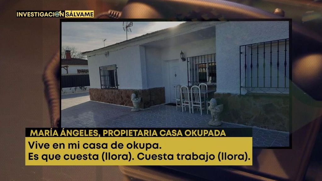 Saray Montoya, acusada de okupar una casa