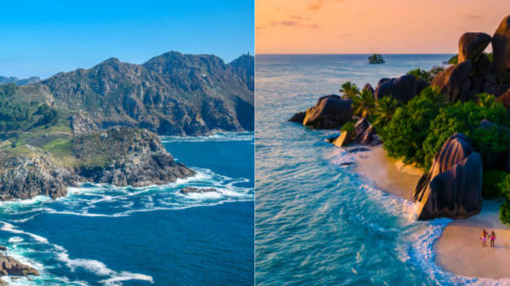 Islas Cíes e Islas Seychelles.