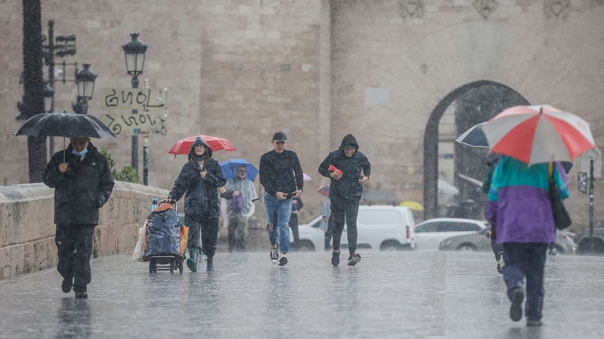 Lluvia en Valencia Lluvia en Valencia
