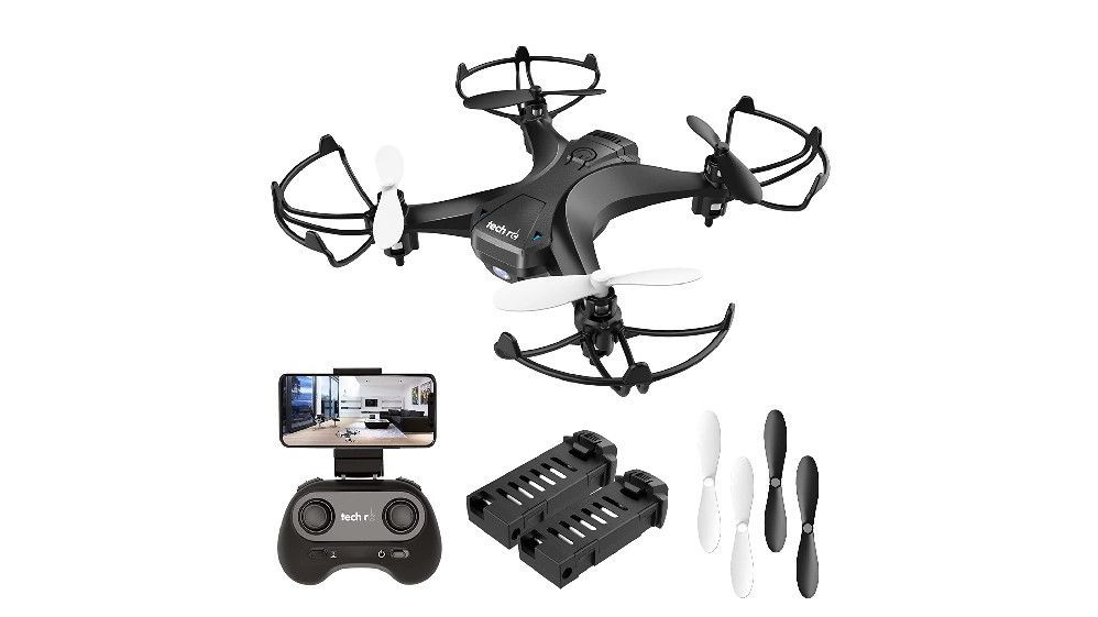 Dron con cámara tech rc