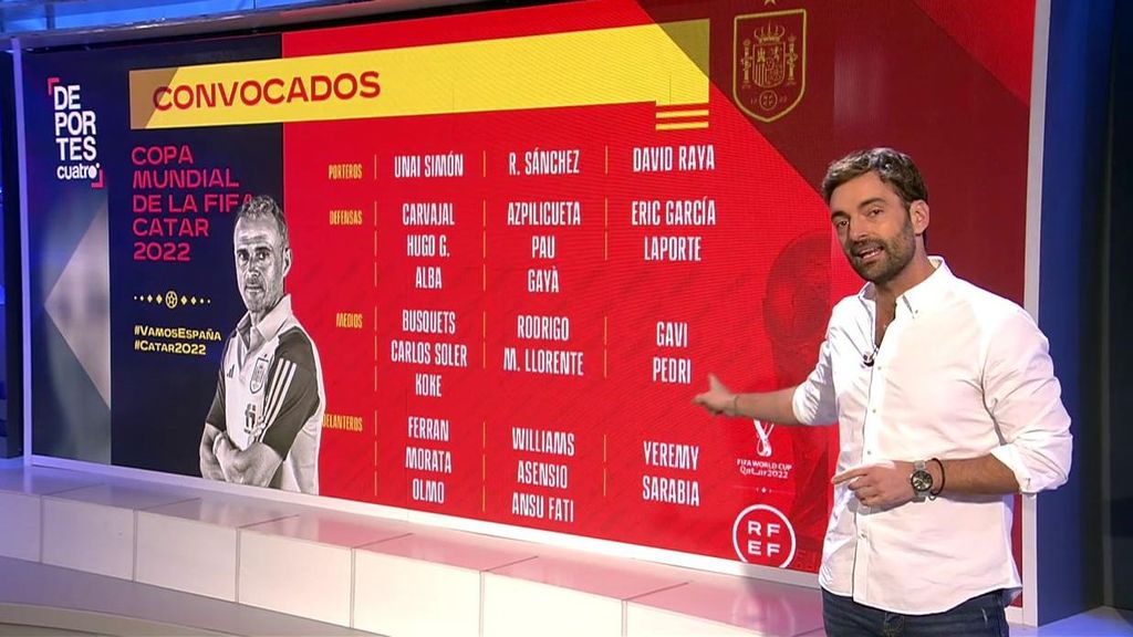 Deportes Cuatro del jueves 10 de noviembre, completo y a la carta