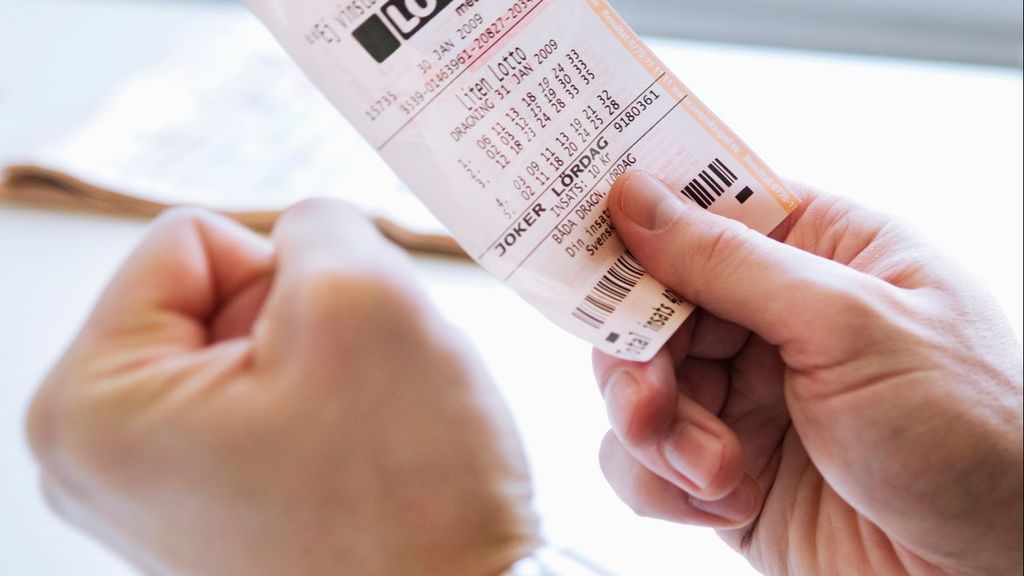Imagen de archivo de un boleto de la lotería