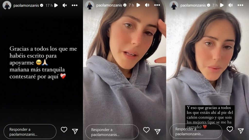 Paola Monzani estalla tras las críticas