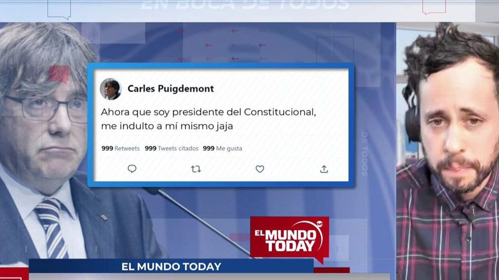 "Puigdemont será el nuevo presidente del Constitucional", según 'El Mundo Today'