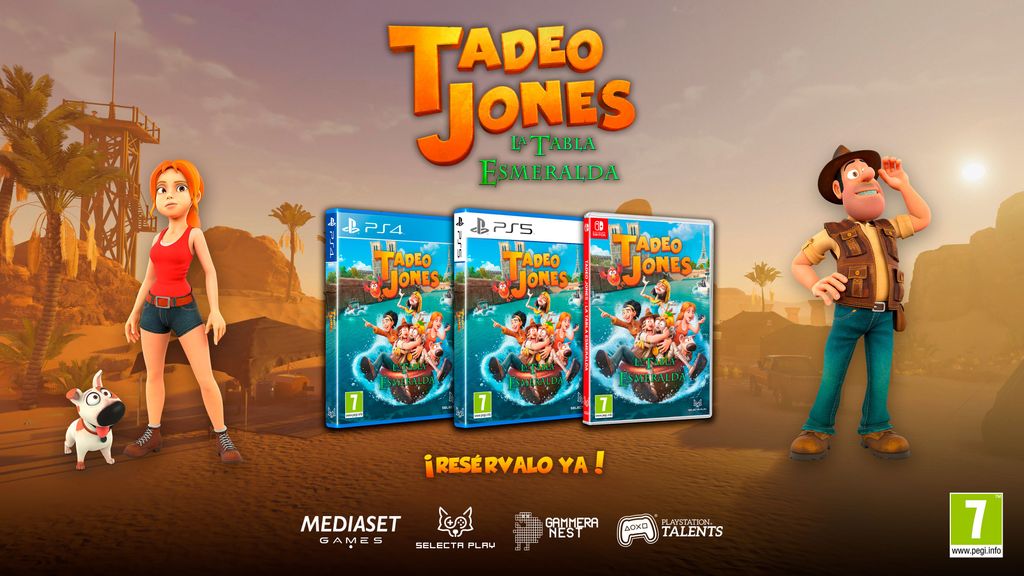 Tráiler videojuego 'Tadeo Jones. La Tabla Esmeralda'.