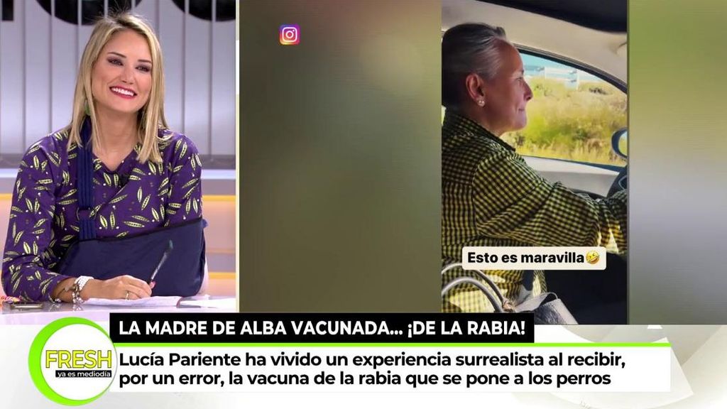 La mala racha continúa tras la caída de Alba Carrillo: vacunan de la rabia a su madre por error