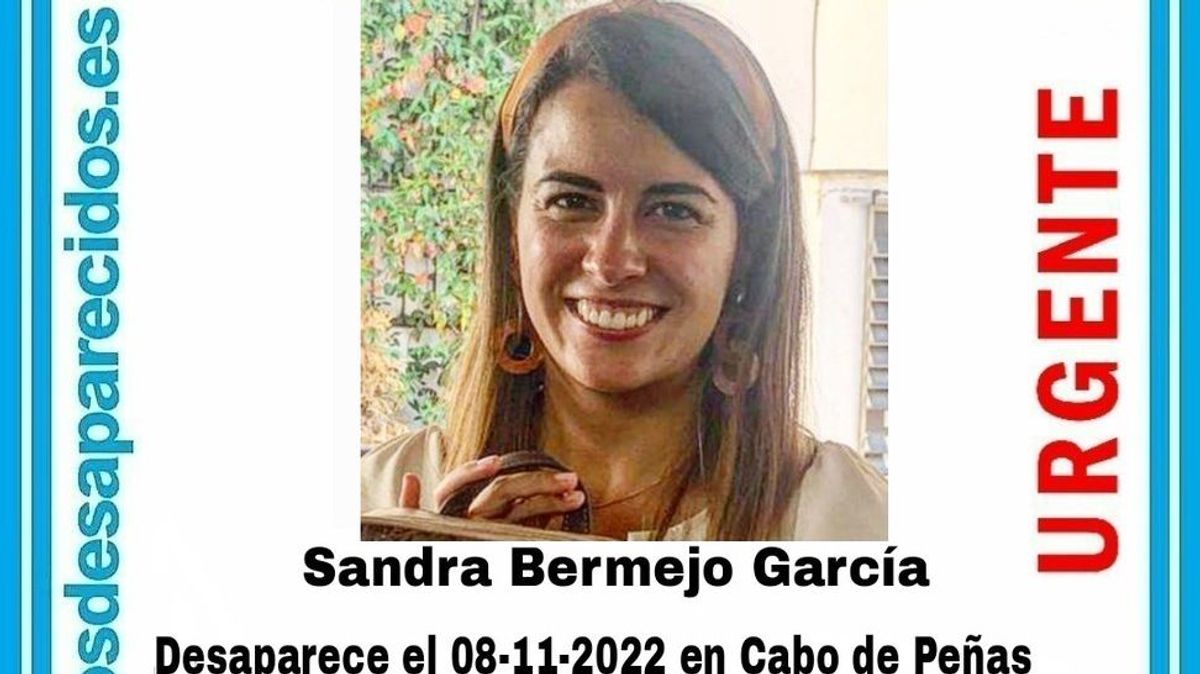 Sandra Bermejo García, una mujer de 32 años desaparecida en Cabo de Peñas, Asturias
