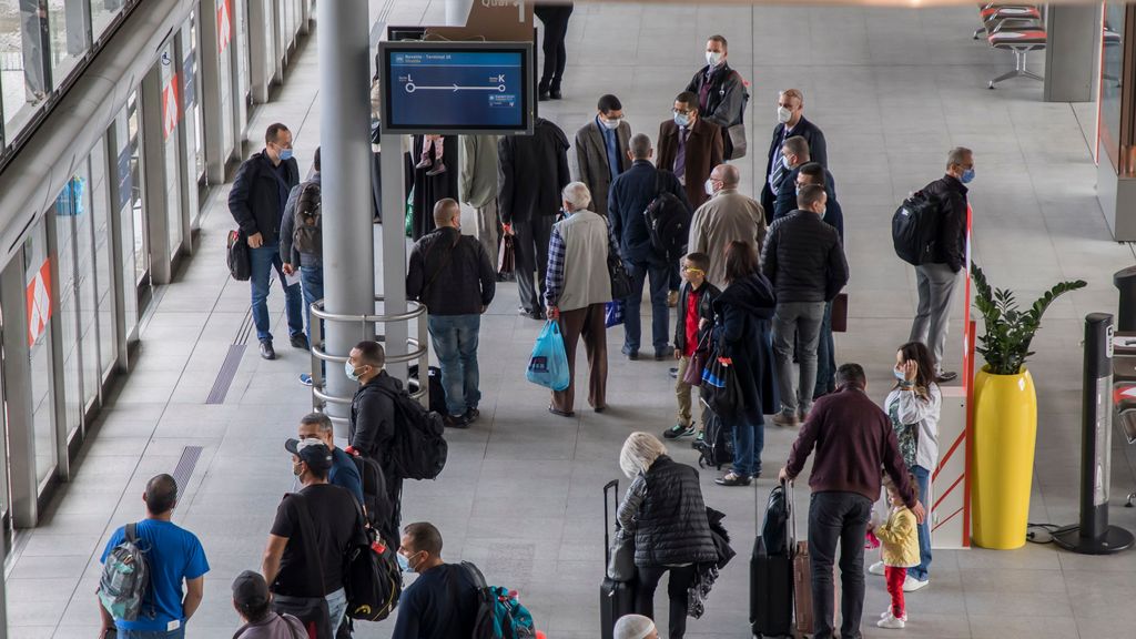 Terminal del aeropuerto Charle Gaulle de París