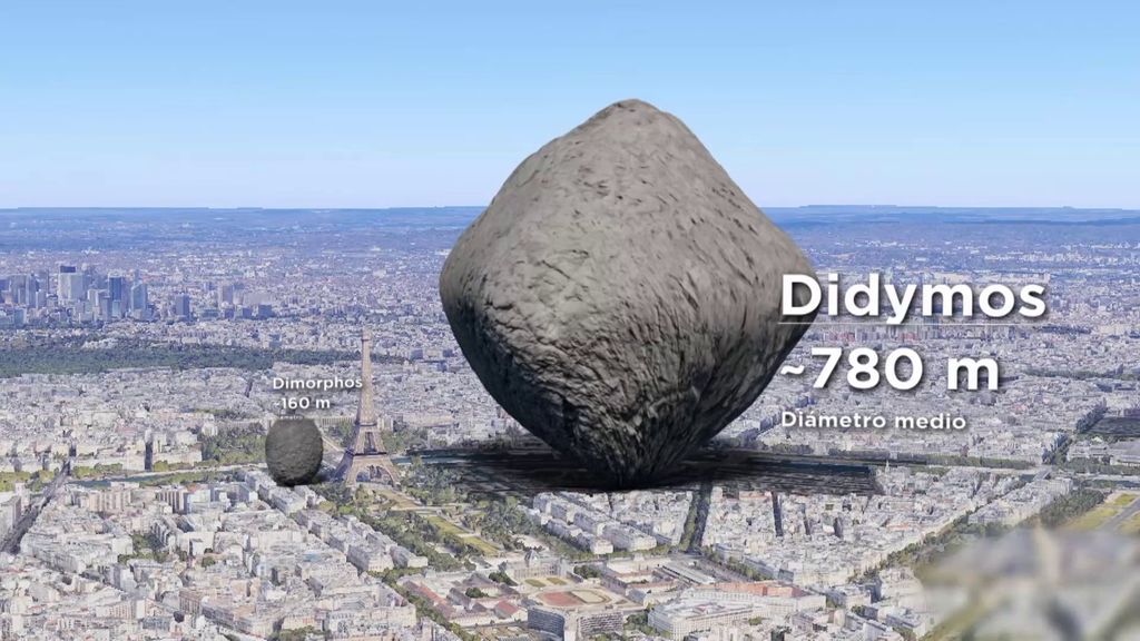 Didymos, el asteroide que podría haber acabado con la humanidad