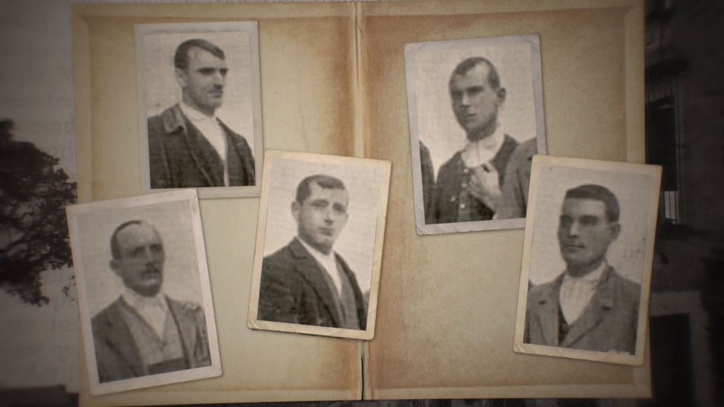 En 1915 cinco criminales ejecutan sin piedad a cinco personas